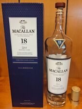 Macallan 18 Years Double Cask Empty Bottle 750ml Box Cork Cap 2023 picture