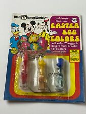 1970's Walt Disney World Easter egg Colors carded Goofy Donald Duck & Mickey picture