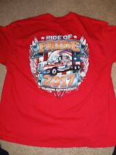 FREIGHTLINER-RIDE OF PRIDE-T-SHIRT-OLD STOCK- NEW-RED-2XL picture