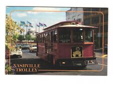 Nashville Trolley Nashville, Tennessee Postcard Unposted 4x6 picture
