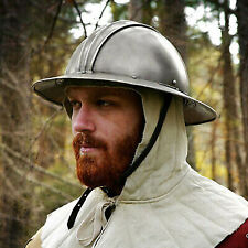 Medieval Kettle Hat Helmet Reenactment larp role-play infantry Spanish Sugarloa picture