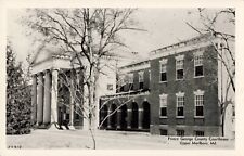 Prince George County Court House Upper Marlboro Maryland c1940 Postcard picture