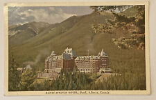 Banff Springs Hotel, Banff, Alberta, Canada, Vintage Postcard picture