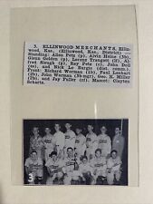 Ellinwood Merchants Kansas 1952 Baseball Team Picture picture