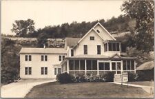 WATKINS GLEN, New York RPPC Photo Postcard THE LINWOOD Boarding House / c1940s picture