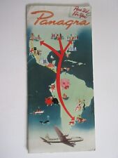 1950's Panagra Pan American Grace Airways South American portfolio folder picture