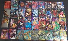 1995 FLAIR MARVEL ANNUAL BASE CARD Lot Of 105/150 Base 12 Chase Cards & Box picture