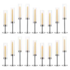 Sziqiqi 18Pcs Candlesticks Holders for Weddings - Taper Candle Holders Bulk w... picture