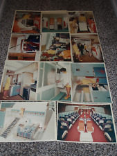 35 DIFFERENT OLD LOCKHEED L-1011 TRISTAR GLOSSY INTERIOR CABIN  8 X 10 PHOTOS picture