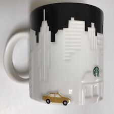 Starbucks New York City Coffee Mug 2012 Skyline Taxi Collector Series 16 oz NYC picture