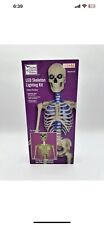 NEW - Home Accents 12 Ft Skeleton LED Holiday Lighting Kit  DECORATION GLOW LITE picture