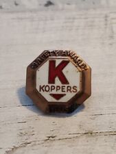 VINTAGE KOPPERS CHEMICAL 3 YEAR SAFETY AWARD  ENAMEL LAPEL PIN See Pictures C8 picture