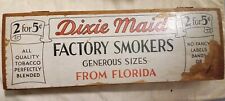 RARE Antique Dixie Florida Sign, Vintage Cigar Box picture