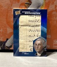 2021 Pieces Of The Past George Washington Authentic Jumbo Handwritten Relic picture