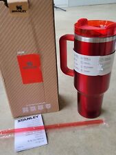 Stanley + Starbucks 2023 Holiday Red 40 oz Tumbler Cup Limited Edition New  picture