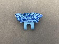 Pinzcity Baby Blue Royal Blue Glitter Hat Blip Pinzcity Script picture