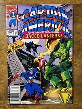 CAPTAIN AMERICA 396 NEWSSTAND 1ST APPEARANCE OF JACK O’ LANTERN MARVEL 1991 picture