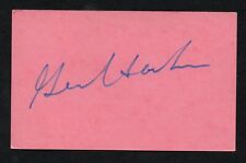 Gene Hackman signed autograph auto Vintage 3x5 card Actor Superman BAS Certified picture