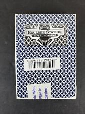 Boulder Station Casino Las Vegas Authentic Playing Cards Sealed Game Used  picture