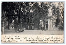 1905 Knox College Exterior Building Galesburg Illinois Vintage Antique Postcard picture