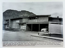 1957 Palm Springs CA Frank Brewster Teamster Union Boss House VTG Press Photo picture