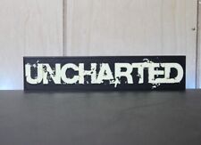 Uncharted 3D printed Logo Art picture