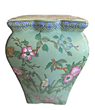 Vintage Chinese Famille Vert Garden Stool picture