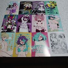 Gushing over Magical Girls illustration Card 11 Types & illustration Paper Rare picture