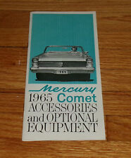 Original 1965 Mercury Comet Accessories Sales Brochure picture