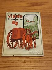 Allied Motors Corporation Viking Garden Tractor Catalog Book picture