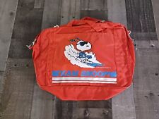Vintage Peanuts 1958 “Team Snoopy” USA Bag Orange bag Nylon with shoulder strap picture
