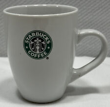 Starbucks 2007 White Siren Mermaid Logo Tiny Espresso 6.7 fl oz Coffee Mug Cup picture