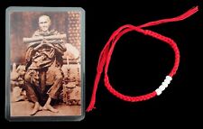 Bracelet Thai Sai Sin - Card Monk LP Toh Laminated Blessed #2739 picture