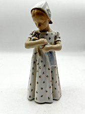 Bing & Grondahl B&G Copenhagen Denmark Porcelain Mary Doll Figurine #1721  7.5