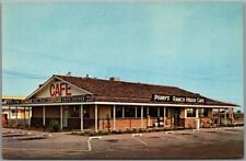 1965 Tulare, California Postcard PERRY'S RANCH HOUSE CAFE Restaurant Highway 99 picture
