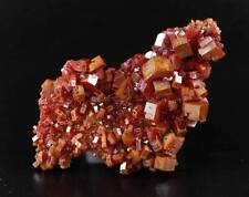 Red VANADINITE Shiny Druzy Cluster - Mibladen,Morocco | 76 x 44 x 22 mm #rs picture