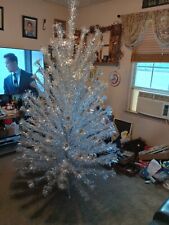 Vintage Peco 6ft 8in Aluminum Christmas Tree 151 Pom Pom Branches🔥read Descript picture