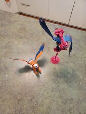 1980s Mattel Motu Screech & Zoar Orange Falcon Bird Set He-Man Masters Universe picture