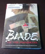 Blade of the Immortal Legend of the Sword Demon by Junichi Ohsako 2010 rare oop picture