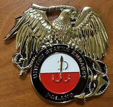 MSG-D Marine Security Guard Detachment Warsaw, Poland Challenge Coin picture