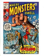 WHERE MONSTERS DWELL #1  FN/VF 7.0  