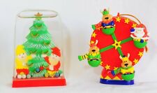 Vintage Christmas Water Toy & Rotating Ferris Wheel Christmas Ornament picture