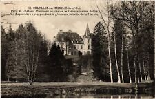 CPA Chatillon-sur-Seine Parc et Chateau Marmont or Resida FRANCE (1375433) picture