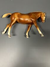 Breyer Horse Shiny Brown With White Parts - Stands Up Perfectly - Kids Toy Horse picture