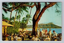 Waikiki HI-Hawaii, Halekulani Hotel, Advertising, Antique Vintage Postcard picture
