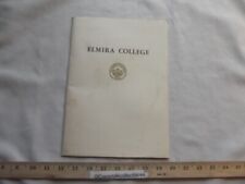 Vintage Booklet Elmira College NY A Glimpse of Present Day College for Woman  picture