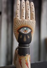 Lost Mind | Traditional Tattoo Wooden Hand by PrimitivArt picture