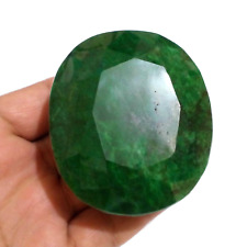 Fabulous Brazilian Emerald Rare Size Faceted Oval Shape 1335 Crt Loose Gemstone picture
