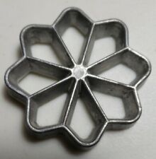Vintage Rosette Patty Shell Flower / Snowflake Mold picture