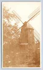 Antique Photograph Hook Windmill East Hampton Long Island NY Vintage picture